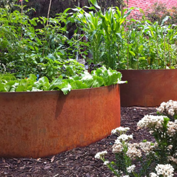 Weathering steel, the best partner of garden art!