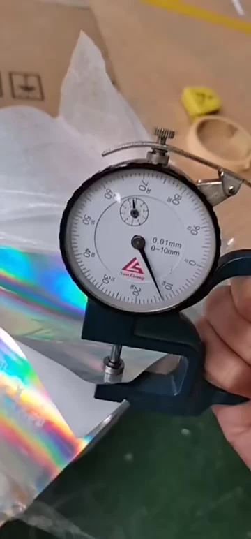 Iaser silver thickness