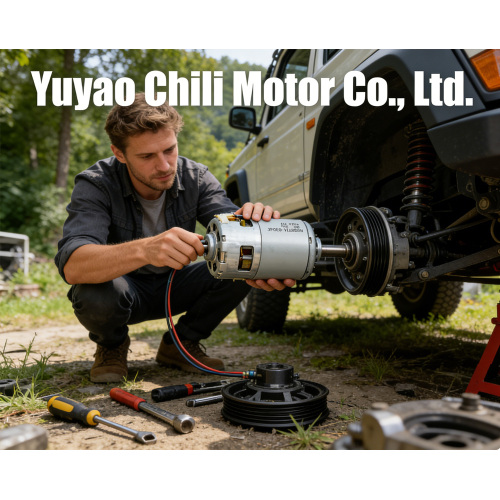 Motor CC de alto rendimiento para aplicaciones industriales y de aficionados