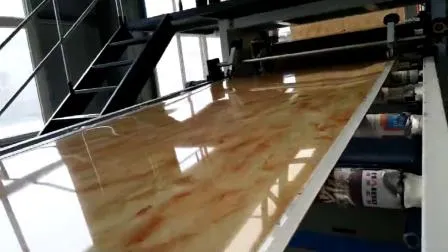 एसपीसी फ़्लोर/पीवीसी नकली मार्बल शीट एक्सट्रूज़न मशीन उत्पादन लाइन1