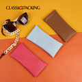 Portable Squeeze Top Soft PVC Leather Glasses Bag1
