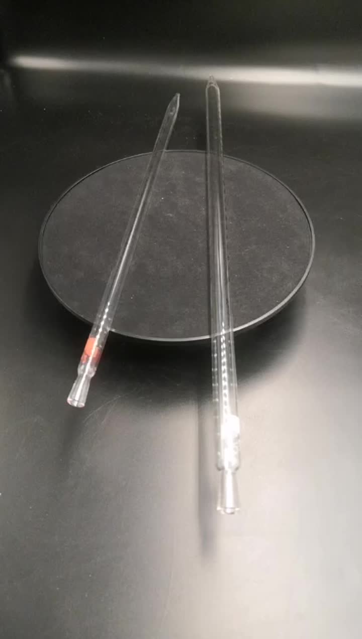 pipette de verre