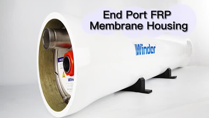 End Port FRP Membrane Housing