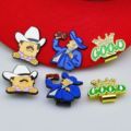 Custom Logo Cap Chain Mexico Book Bulk Enamel Pins for Hats1