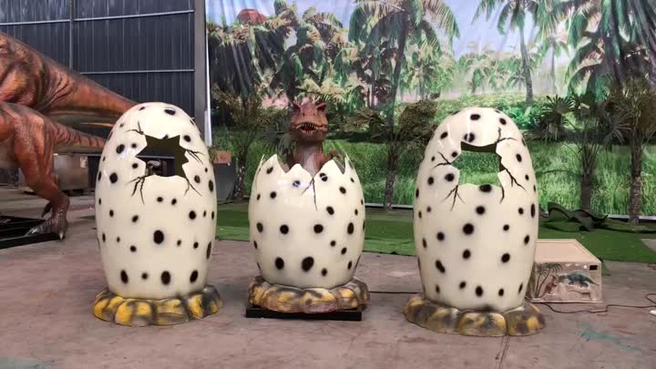 large dinosaur egg prop for sale
