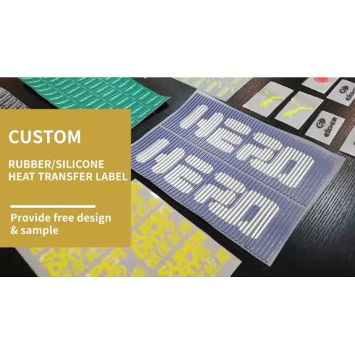 Garment Clothing 3d Silicone Rubber Raised Embossed Heat Transfer Sticker Label - Buy Embossed Transfer,Silicone Transfer 3d,Garment Clothing Label Heat Transfer Product on Alibaba.com