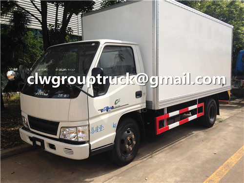 CLW GROUP TRUCK 10units of JMC Van Truck Delivery to Abroad