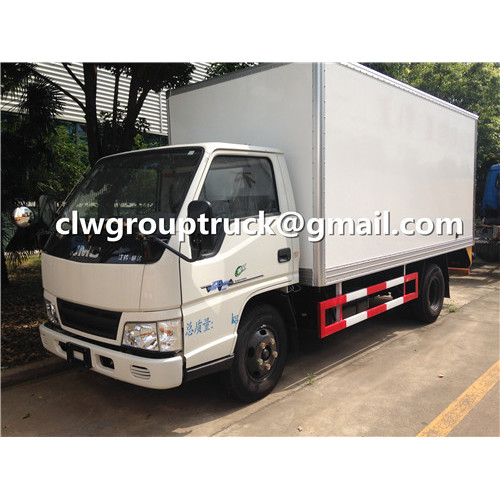 CLW GROUP TRUCK 10units of JMC Van Truck Delivery to Abroad