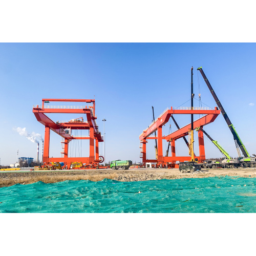 Type de rail Container Gantetry Crane, construire Taiang National Logistics Hub