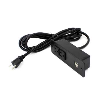 C021 SJT straight plug US power outlet strip socket