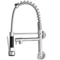 Black Stainless Steel Pull Down Kitchen Faucet - Gourmet Sprayer Tap1