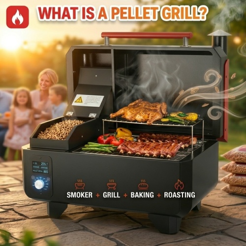 Τι είναι μια σχάρα πέλλετ; Ένας πλήρης οδηγός για ψησταριές μπάρμπεκιου με πέλλετ ξύλου