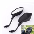 2Pcs/Pair Motorcycle Rear Mirror Scooter  Rearview Mirror  Back Side  Mirror 8mm 10mm Carbon Fiber1