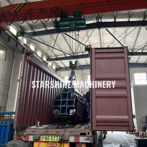 Az 500 tonnás brikettáló gép készen áll a japán ügyfelek számára