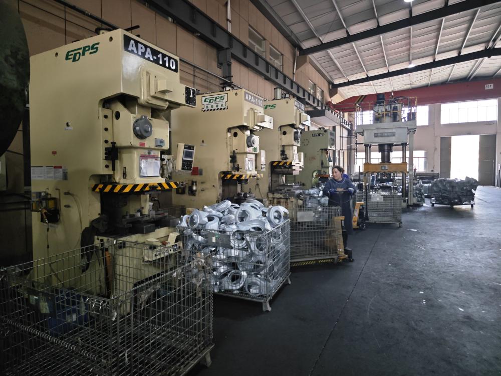 Factory interior