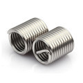 Customized 304 Stainless Steel Helical Screw Thread Inserts with M7x1 Tapered Threads1