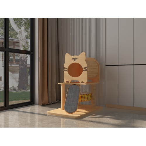 El nido de gato en forma de tigre con un lindo diseño ha ganado popularidad: desbloquear una nueva experiencia para los residentes de mascotas