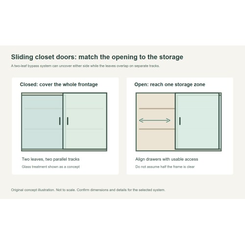Custom Sliding Closet Doors: Measure for Storage Access