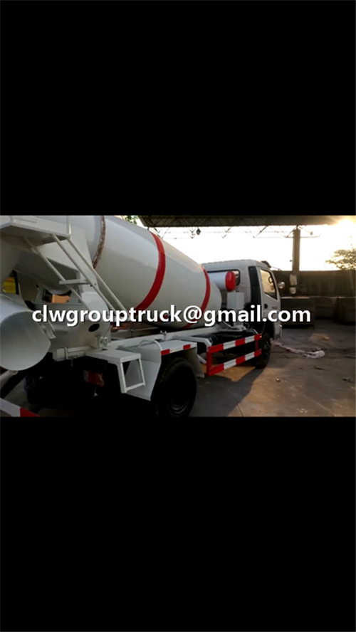 FOTON SFC 3CBM Concrete Mixer Truck For Shipping