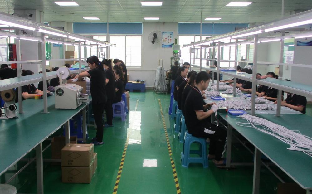 Interior view of the factory building