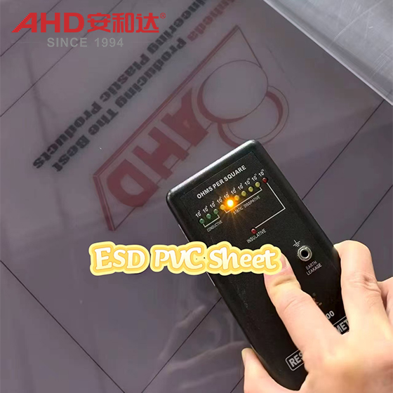 Hoja de PVC ESD