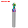 Best Quality Handerk Ball Nose Milling Cutters: A Comprehensive 3/5/7/9mm Set with 2 Flute Design for CNC Applications1