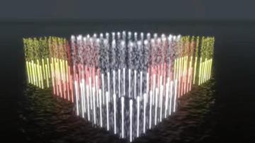 Musical Dancing Fountain for Pool