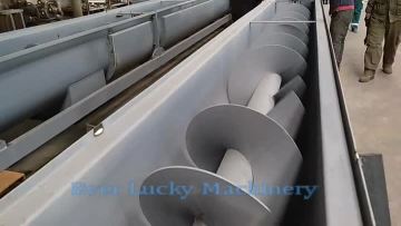 Screw conveyor commissioning