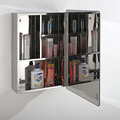 Hotel Hot Sale Bathroom Silver Mirror Cabinet without Light1