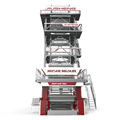 Jiusheng Factory 3 Layer Co-Extruded Film Blowing Machine for PE EVOH LDPE LLDPE MLLDPE TIE1