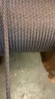 cuerda de alambre de galfan con recubrimiento PU 7*19-8-10 mm