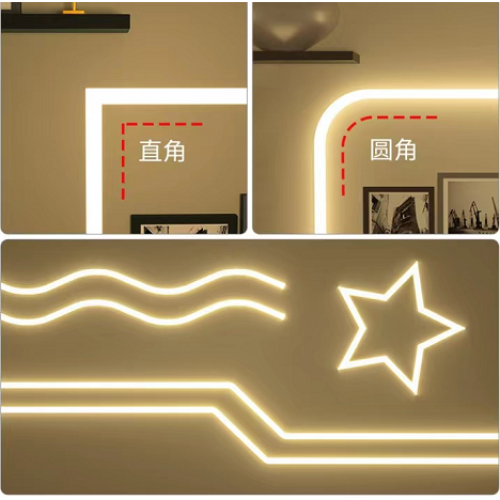 Silicone soft DIY LED lamp