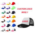 Custom Unisex Foam Trucker Hat Blank Classic Mesh Baseball Cap1