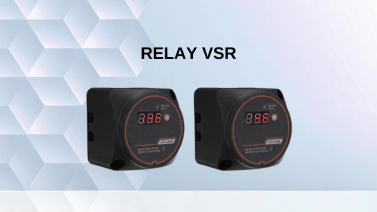 12V 140A Batteri Isolatorspänningskänslig relä VSR Automatisk Charing for Polaris för Artic Cat Boats, RV&#39;S1