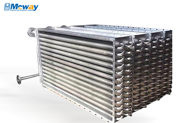 Finned tube heat exchanger with advanced technolog