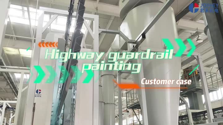 Verniciatura guardrail autostradale
