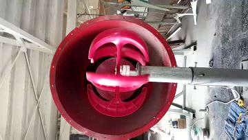Lantern-type wind turbine (vertical axis)