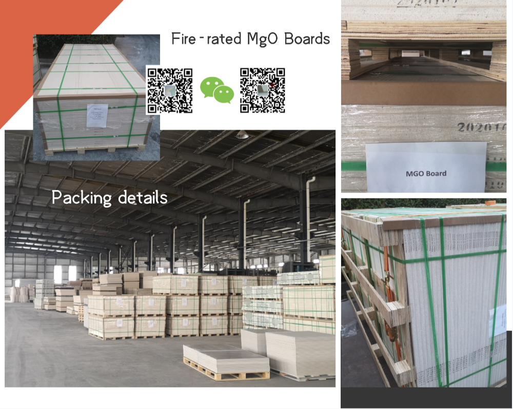 melamine-impregnated paper laminated decorative mgo board