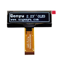 Genyu 2.23-inch OLED Display Panel with 128x32 Resolution, White Color and SPI/I2C Interface - SSD13051