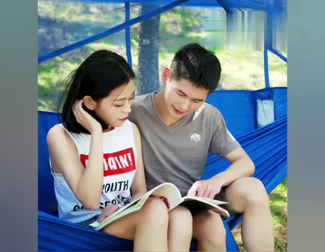 hammock net Anti rollover camping Mosquito Net Hammock single and double breathable mosquito net1