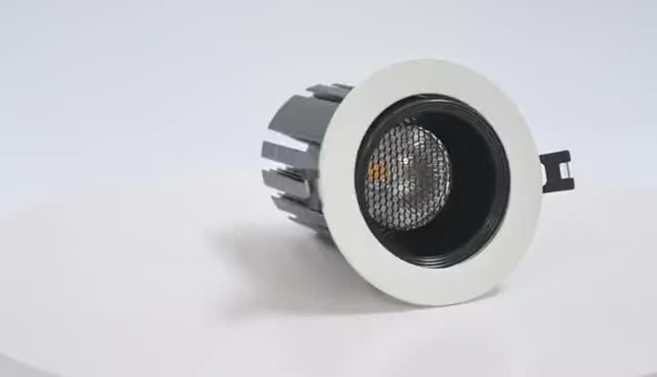 THLC25 ANTIGLARE COB recessed spotlight