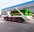 Factory Direct Refuse Transfer Solutions: Reliable Dongfeng Tianjin Swing Arm Garbage Trucks1