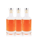 Recyclable Miniature 50ml Small Empty Vodka Brandy Whiskey Gin Glass Bottles Liquor Little Glass Bottle Mini 100ml Spirit Bottle1