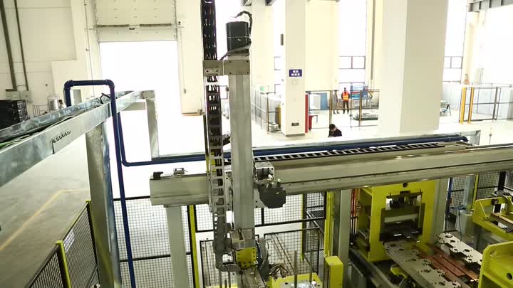 Linea di produzione automatica del tamburo .mp4