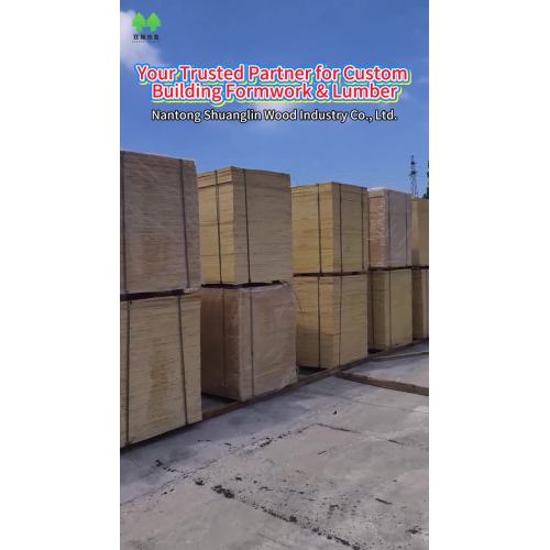 Bahan kayu untuk pekerjaan konstruksi bertingkat tinggi, jembatan & besar