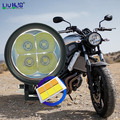 Wholesale 12V Dual Color Driving Fog Projector Lens 14W LED Motor Auxiliary Mini Spotlight Led Motorcycle Work Lamp1