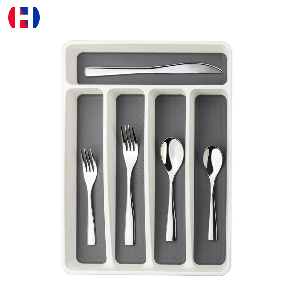 Hot Selling Cutlery συρτάρι δίσκους πλαστικό κουτί αποθήκευσης Hoz Houteware Houshold Products1