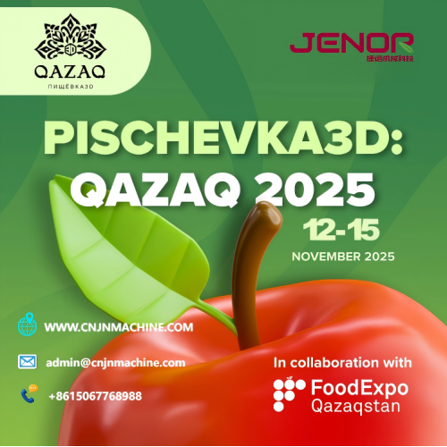 JENOR PACK recibe grandes elogios en la Kazakhstan Packaging Expo 2025; Los equipos de embalaje chinos ganan popularidad en el mercado de Asia Central