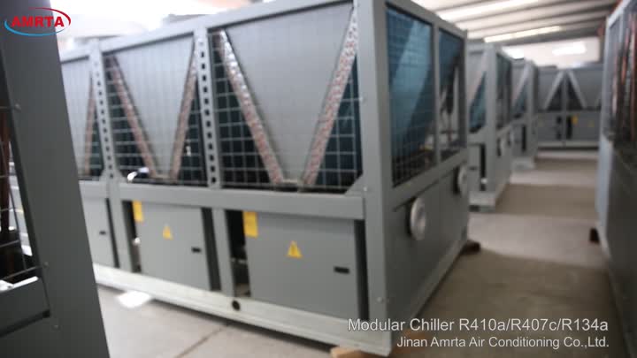 Air cooled modular chiller