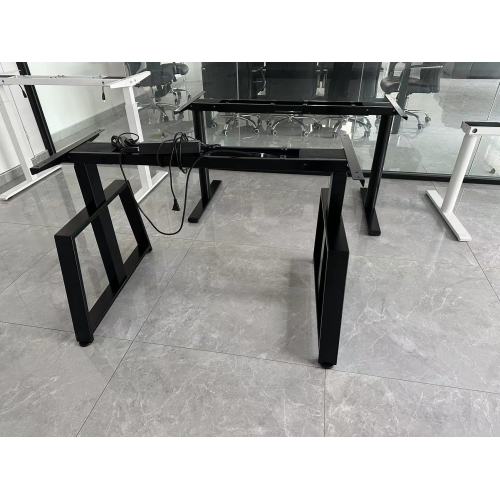 2023 Nouveau design Table de bureau ergonomique Hauteur Réglable Bureau debout Double moteur électrique Sit to Stand Bureau